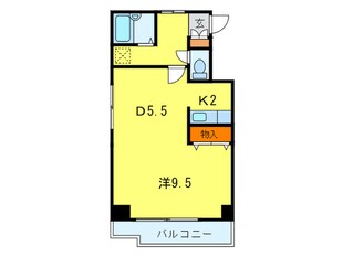 プレサント南５西９の物件間取画像